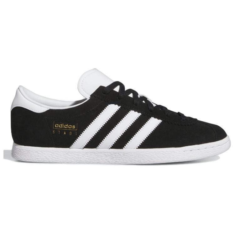 Adidas Originals Stadt Low top Skateboard Shoes Unisex Black White