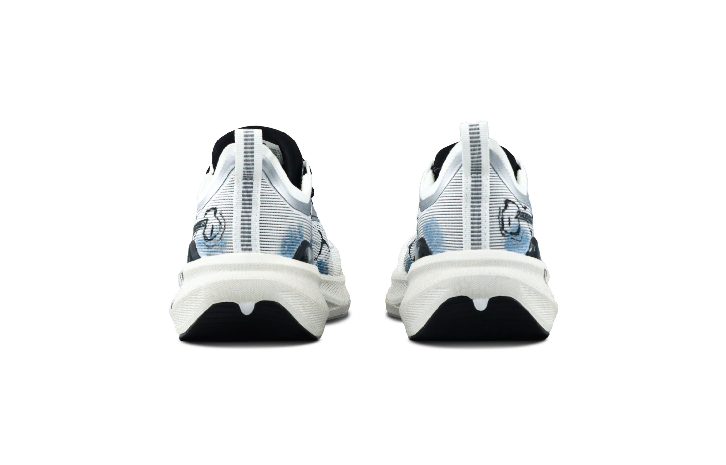 XTEP 2000km 2.0 Running Shoes Men’s Low Top Black/Blue