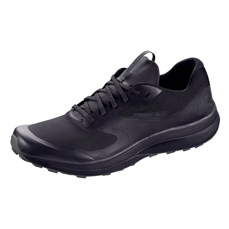 Arcteryx Arc'teryx Norvan LD 2, lightweight and comfortable, mesh shock-absorbing, non-slip, wear-resistant, waterproof and breathable, low-cut running shoes, men's black