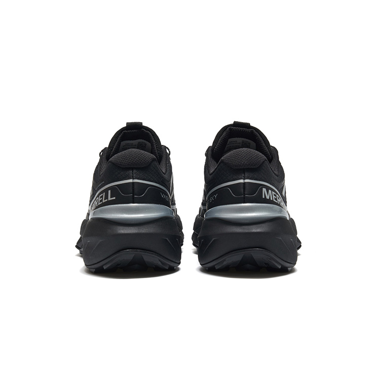 MERRELL VAST SKY Cushioning Slip Resistant Abrasion Resistant Breathable Low top Outdoor Shoes Unisex Black Silver