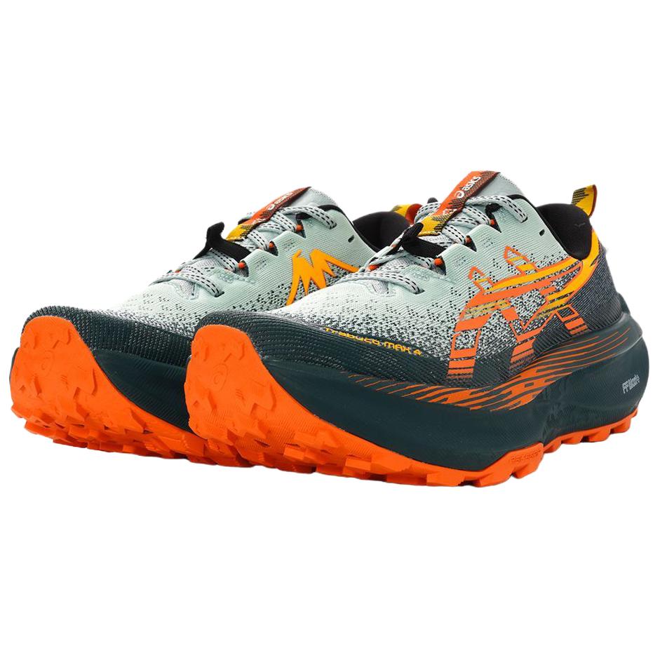 ASICS Trabuco Max 4 Cold Moss Nova Orange
