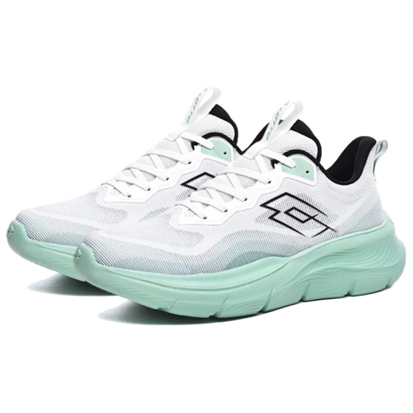 LOTTO Slip Resistant And Breathable Low top Casual Running Shoes Men’s White Cyan