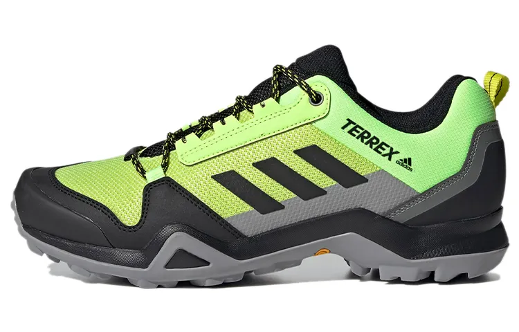 Adidas Terrex AX3 GTX Breathable Low top Outdoor Shoes Men's Black Yellow