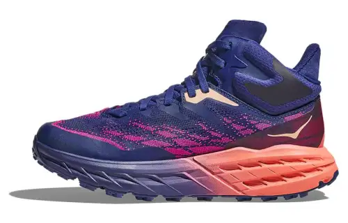 HOKA ONE ONE Speedgoat 5 Running Shoes Women's Low Top Blue
