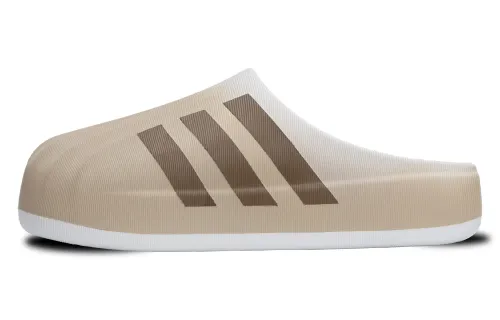 Adidas Originals AdiFOM Superstar Abrasion Resistant Slip Resistant Odor Resistant Closed Toe Slippers Unisex Coffee