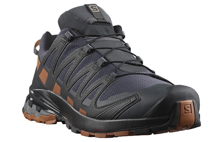 SALOMON XA Pro 3D V8 Mesh, Textile Abrasion Resistant Breathable Support Low top Trail Running Shoes Men’s
