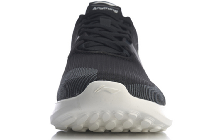 Li Ning Comfortable Slip Resistant, Abrasion Resistant, Lightweight Low top Running Shoes Men’s Black