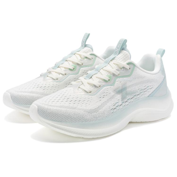 XTEP Cushioning Lightweight Low top Running Shoes Women’s White Green