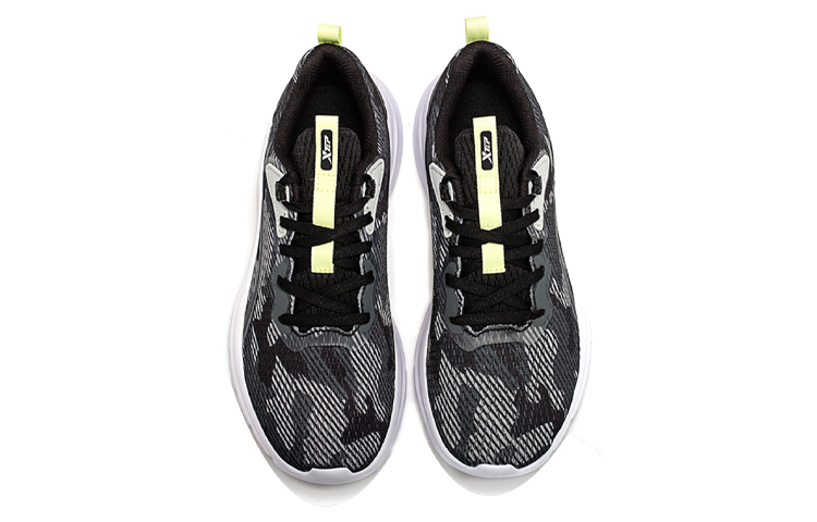 XTEP Running Shoes Women’s Low Top Black Gray