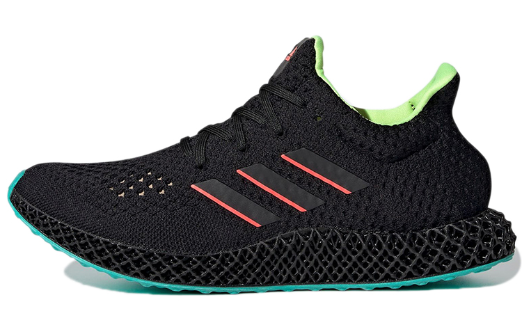 Adidas Futurecraft classic fashion fabric shock-absorbing non-slip wear-resistant breathable lightweight low-top carbon plate running shoes men and women same style black