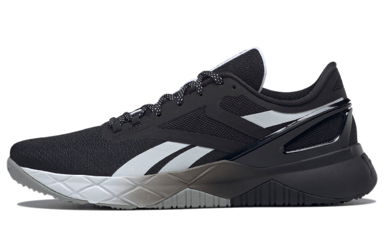 Мужские кроссовки Reebok Nanoflex TR (черно-белые)