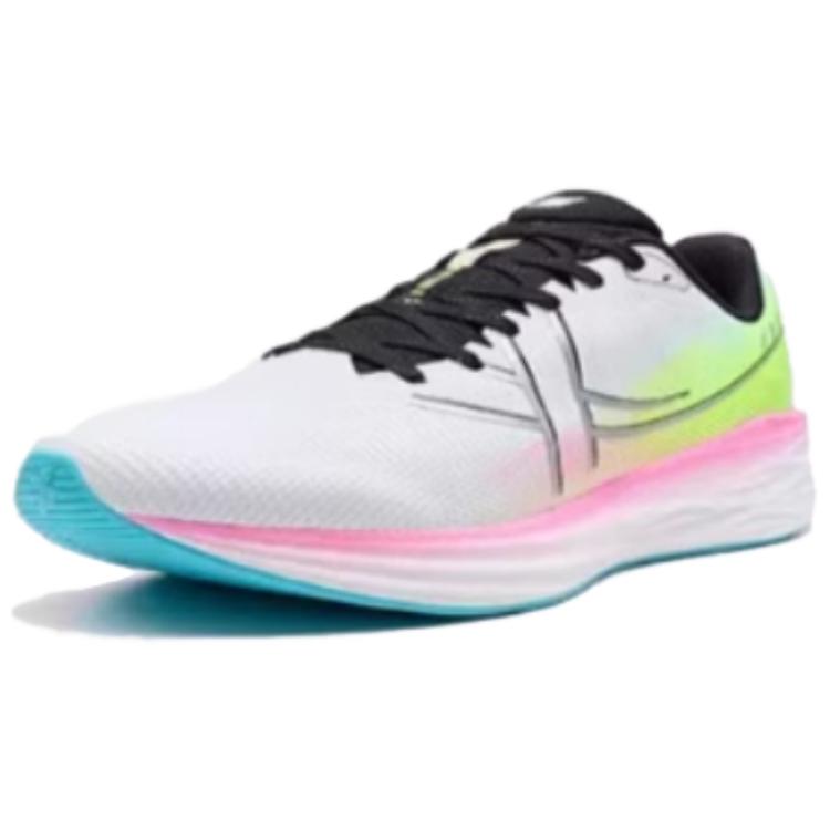 XTEP 5.0LITE Slip Resistant Abrasion Resistant Low top Casual Running Shoes Men’s White Green Pink