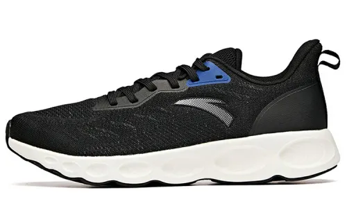 Anta Mesh, Textile Cushioning Slip Resistant Abrasion Resistant Breathable Lightweight Low top Running Shoes Men's