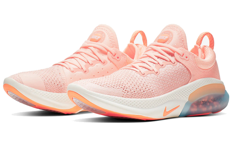 Женские кроссовки Nike Joyride Run 1 (розово-белые) — фото 3
