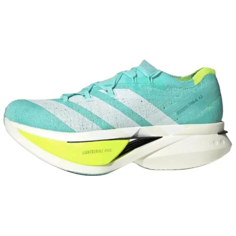 Adizero Prime X 3.0 Adidas Strung 'Flash Aqua Lucid Lemon'