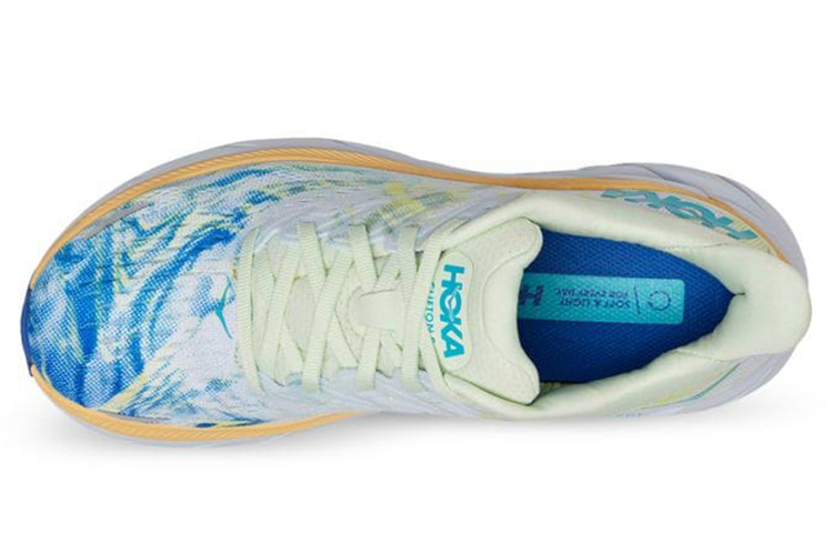 HOKA ONE ONE Clifton 8 Wide ‘White Blue’ Women’s