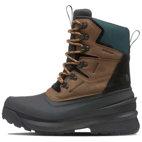 THE NORTH FACE Chilkat 5 Abrasion Resistant Abrasion Resistant Crew Outdoor Boots Men's Black Brown