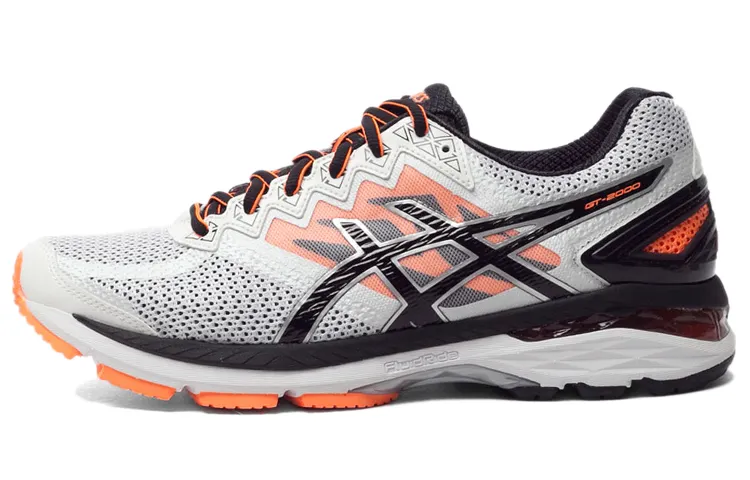 Asics GT 2000 4 Low top Running Shoes Men's White Black