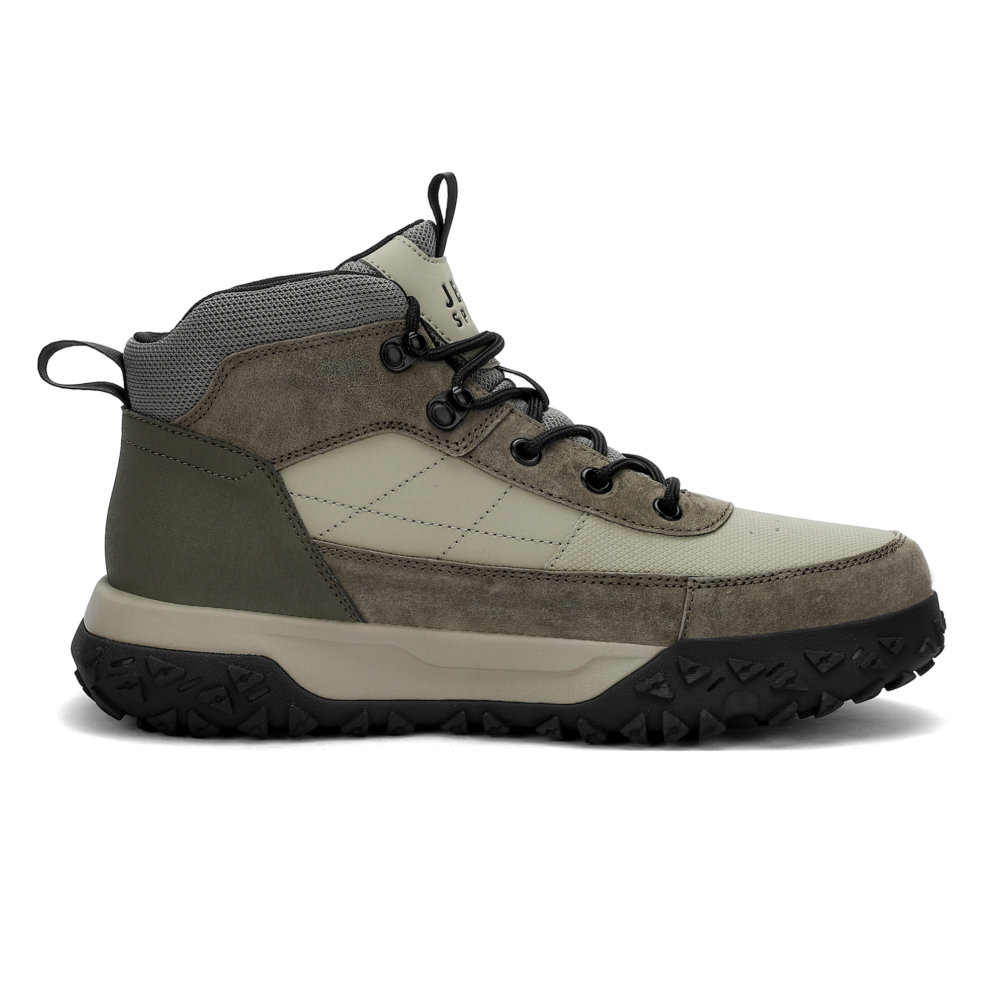 JEEP SPIRIT High Top Outdoor Shoes Men’s Natural Deer