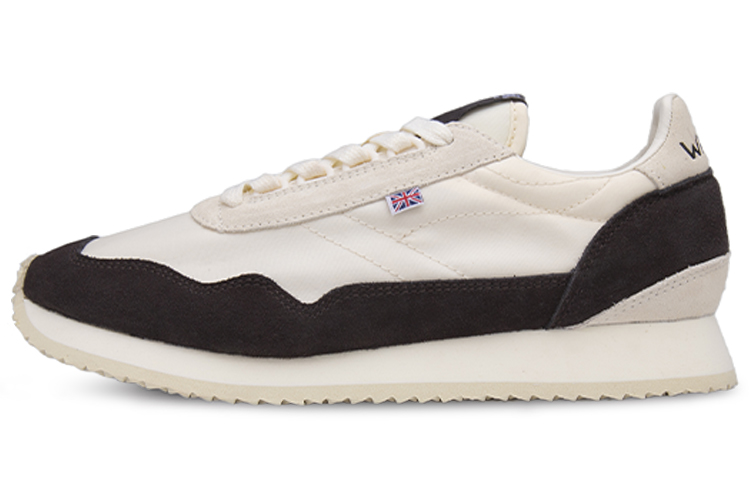 Norman Walsh Leather, Nylon Cushioning Slip Resistant Abrasion Resistant Lightweight Low top Running Shoes Unisex