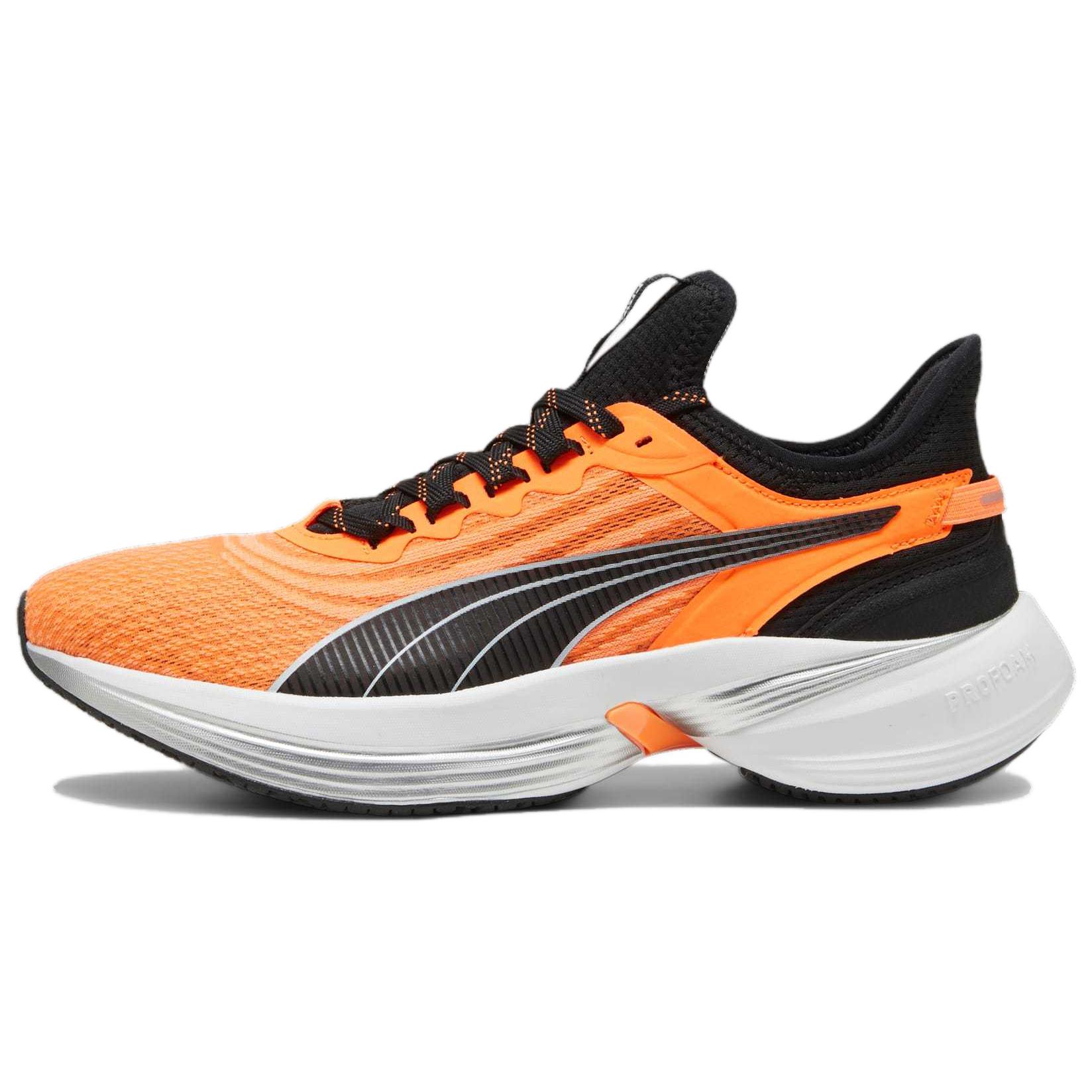 PUMA Conduct Pro Sports Slip Resistant Low top Running Shoes Unisex Orange Black