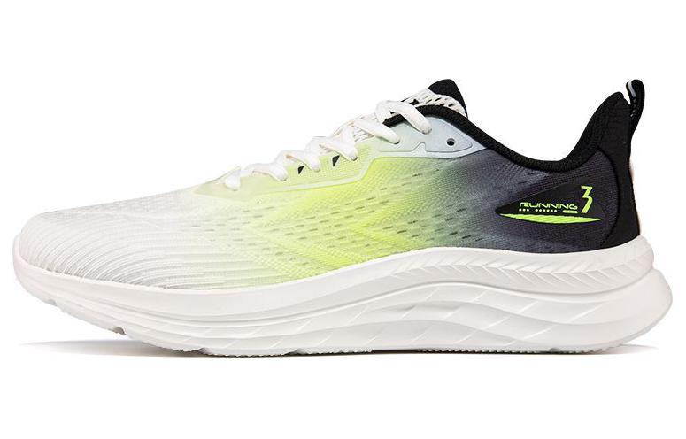 361° Breathable And Lightweight Low top Running Shoes Men’s White Green