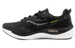 Saucony Runshield Slip Resistant, Abrasion Resistant, Waterproof Low top Casual Running Shoes Unisex Black Yellow