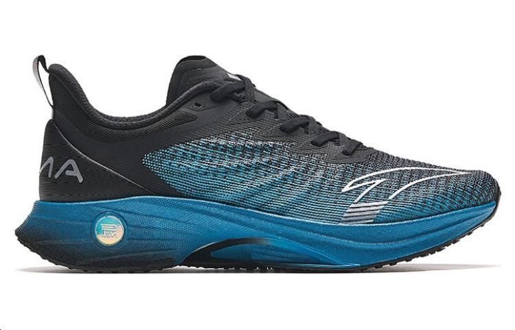 Anta MACH 3.0 Abrasion Resistant Low top Running Shoes Men’s Black Blue