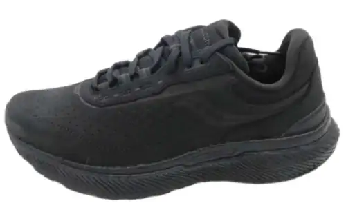 Saucony Triumph Victory 21 Cushioning Slip Resistant Low top Running Shoes Unisex Black