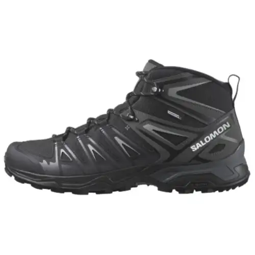 SALOMON X Ultra Pioneer Cushioning Slip Resistant Cushioning Slip Resistant Mid top Outdoor Shoes Men's Black White