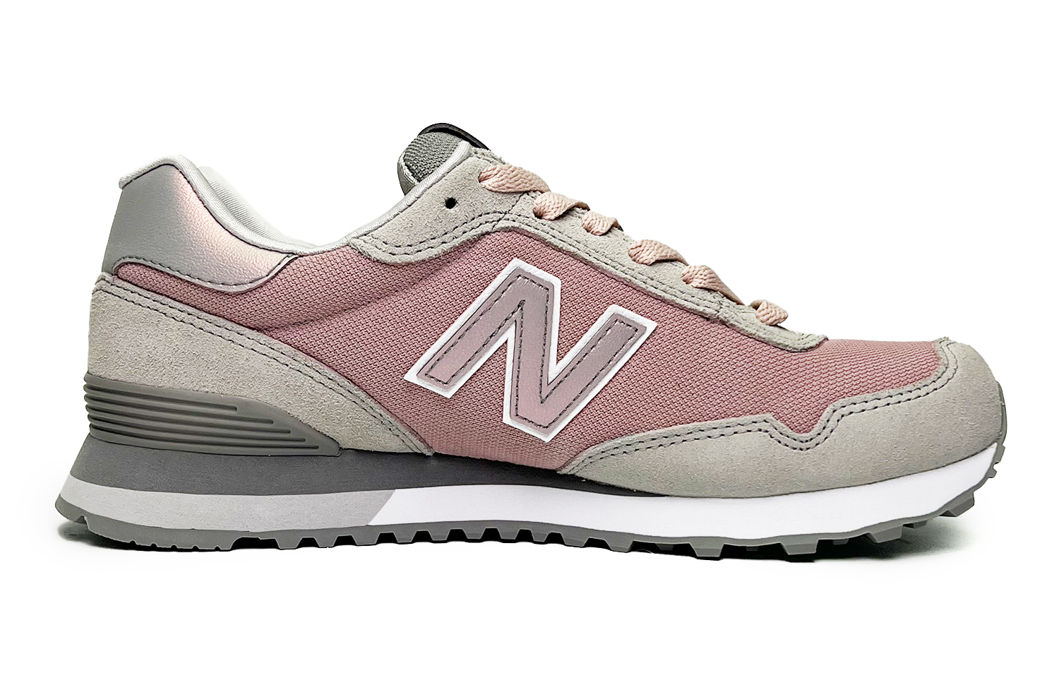 New Balance NB 515 Slip Resistant Abrasion Resistant Low top Running Shoes Women’s Pink Gray