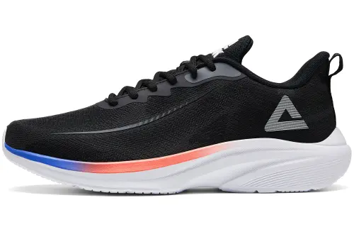 PEAK Cushioning Abrasion Resistant Breathable Coverage Lightweight Rebound Low top Running Shoes Men's