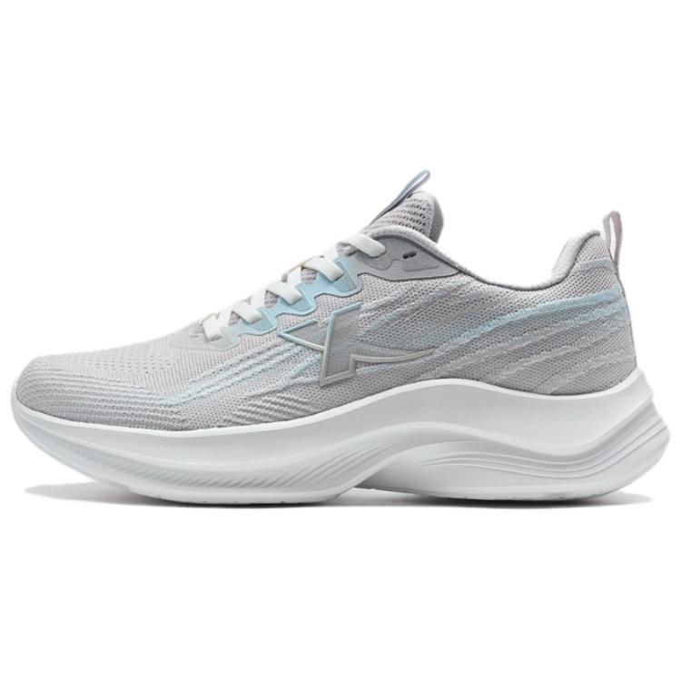 XTEP Abrasion Resistant Rebound Low top Running Shoes Women’s Gray Blue
