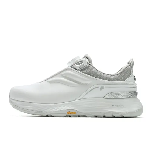 FILA VELOCITY Waterproof And Breathable Waterproof And Breathable Low top Golf Shoes Women's White Gray