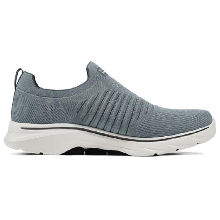 Skechers GO WALK 7 Trendy Abrasion Resistant Abrasion Resistant Low top Running Shoes Men’s Gray