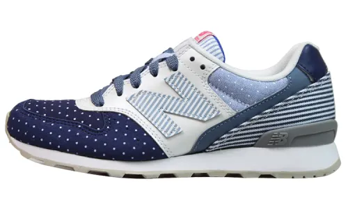 New Balance NB 996 Comfortable Textile, Artificial Leather Low top Casual Running Shoes Women's Starry Blue
