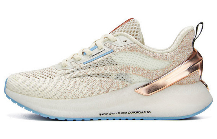 361° Superfly Wing Slip Resistant Cushioning Abrasion Resistant Low top Running Shoes Women’s White Gold