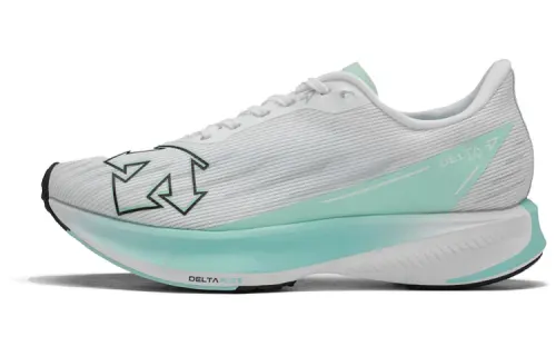 DESCENTE RUNNING Comfortable Low top Running Shoes Unisex Gray Green