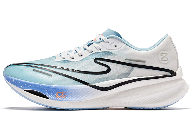Erke Zhijing 1.0 Cushioning Slip Resistant Abrasion Resistant Low top Marathon Running Shoes Men’s Mismatched