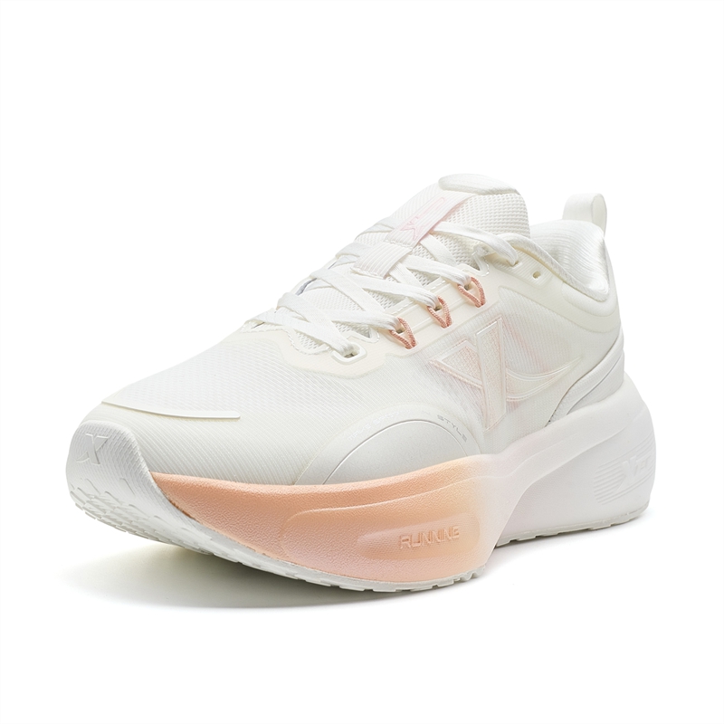 XTEP Jet Feather Slip Resistant Abrasion Resistant Low top Running Shoes Women’s White