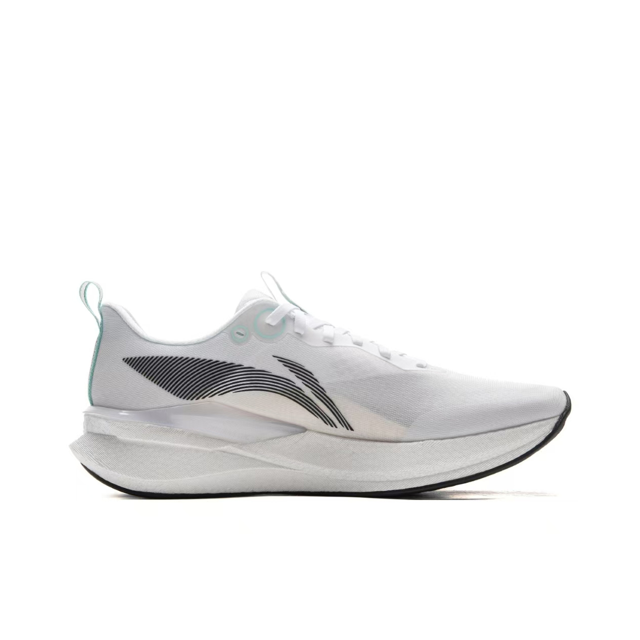 Li Ning Red Hare 8PRO Slip Resistant, Abrasion Resistant, Breathable Low top Casual Running Shoes Unisex White Purple
