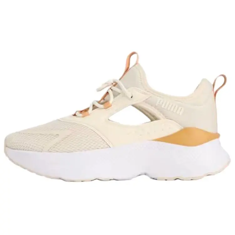 PUMA SOFTRIDE Mayve Textile, Artificial Leather Slip Resistant Abrasion Resistant Low top Running Shoes Women's
