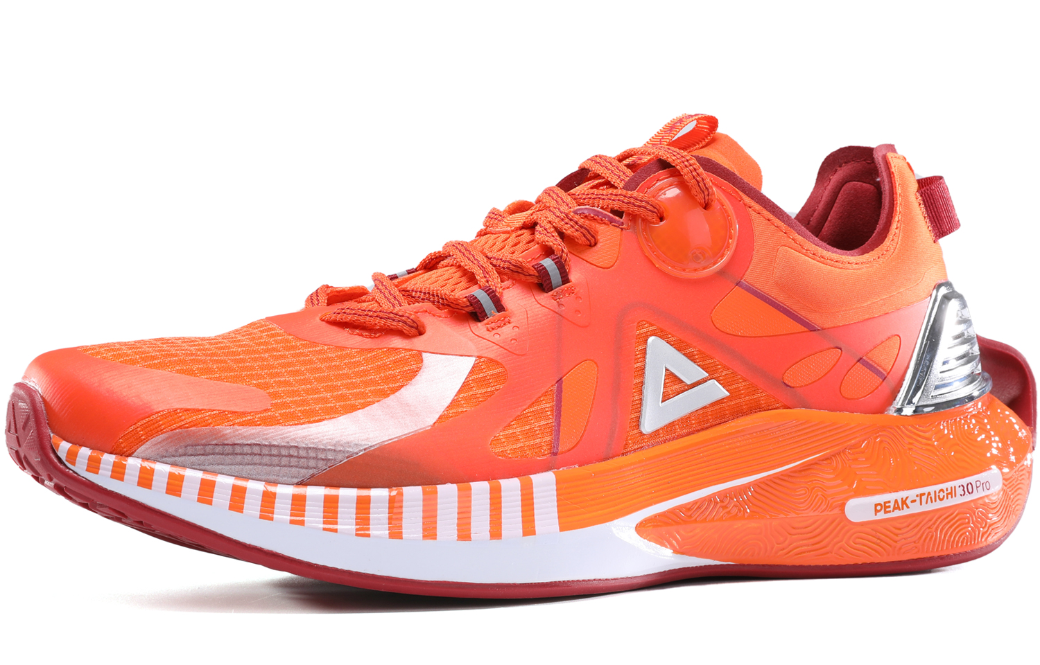 PEAK Tai Chi 3.0 Pro Fabric Abrasion Resistant Breathable Low top Taichi Running Shoes Men’s Orange