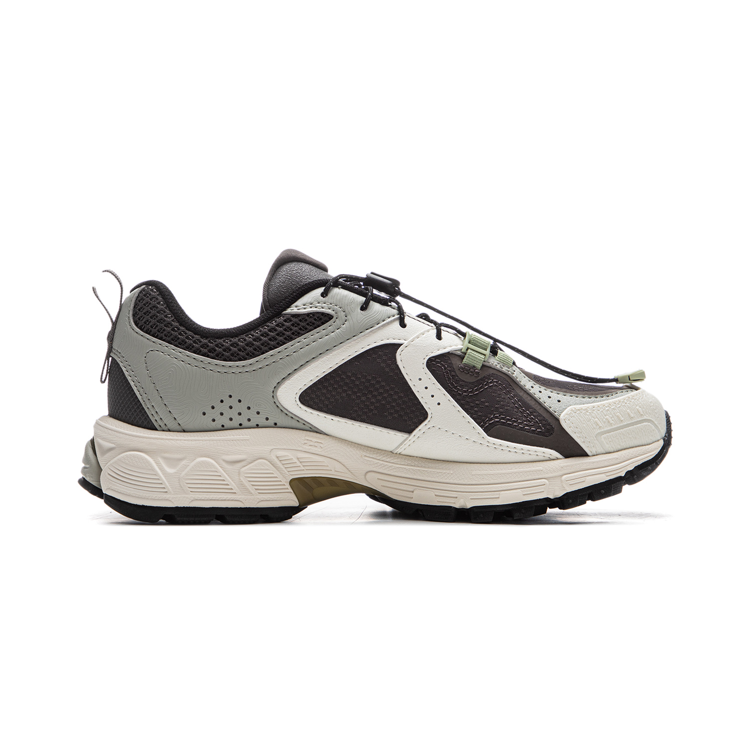 Li Ning Fuyao 2.0 Trail V2 Slip Resistant Abrasion Resistant Low top Running Shoes Women’s Black White
