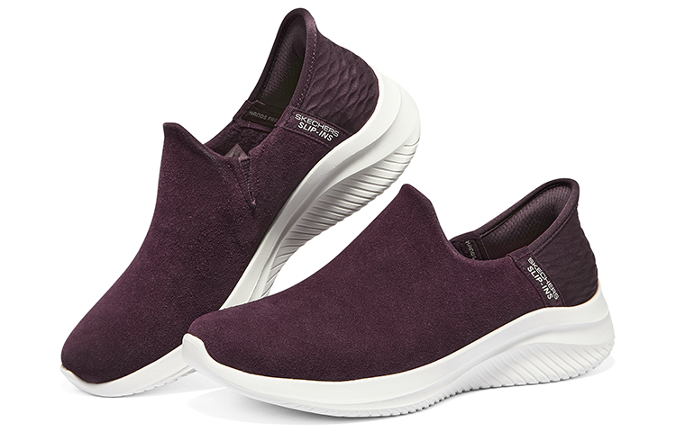 Skechers Ultra Flex 3.0 Hands Free Slip Ins Top Grain Cow Leather Comfortable And Breathable Women’s Casual Shoes