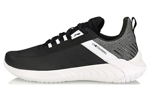 Li Ning Comfortable Synthetic Leather Slip Resistant, Abrasion Resistant, And Balanced Coverage Low top Running Shoes