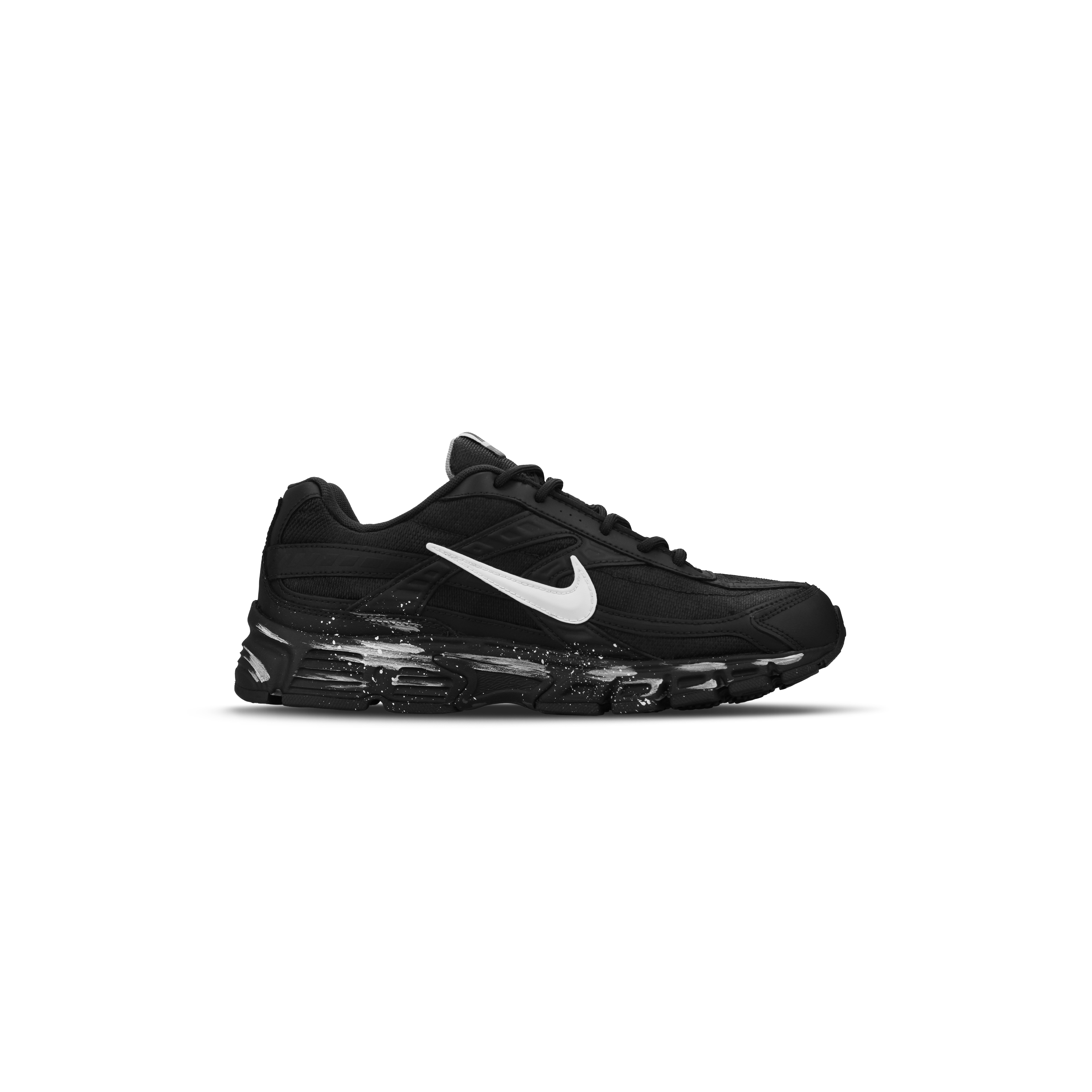 Nike Initiator Abrasion Resistant Low top Running Shoes Men’s Black White