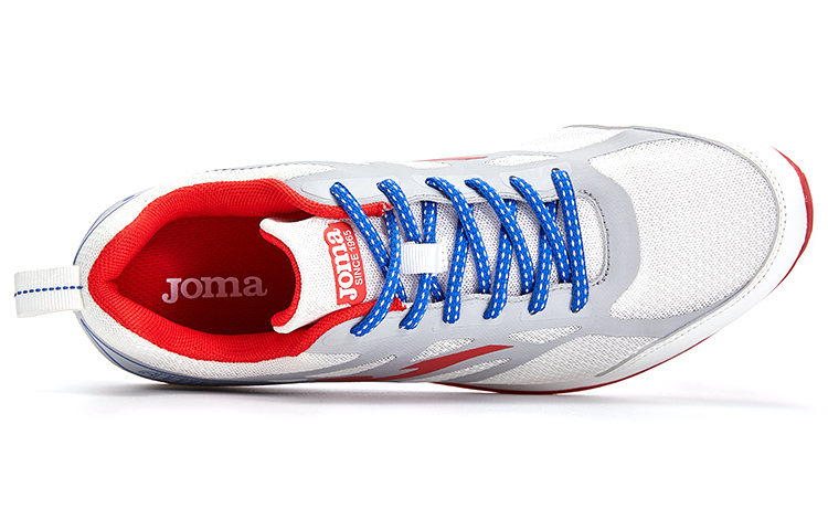 Joma Mesh Slip Resistant Abrasion Resistant Cushioning Low top Training Running Shoes Men’s White
