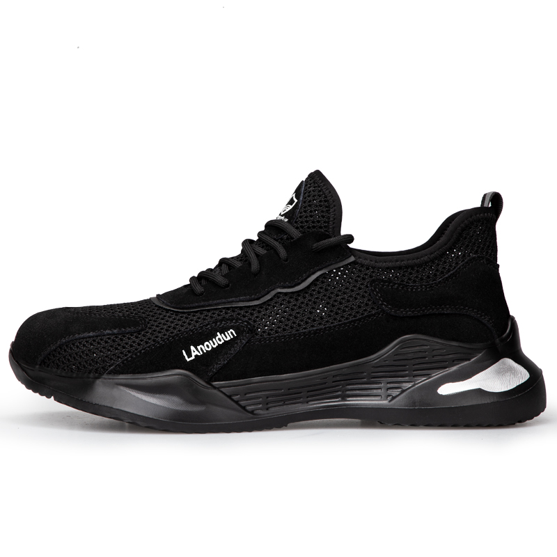 LANOUDUN Quick Dry Lightweight Low top Outdoor Shoes Unisex Black