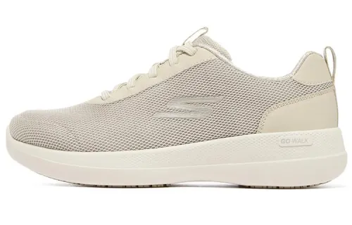 Skechers GO WALK Stability Textile, Artificial Leather Low top Casual Running Shoes Women's Taupe